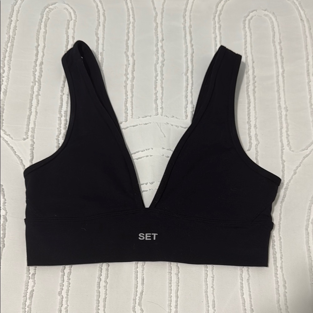 SET Active Sculptflex V Bra – Black